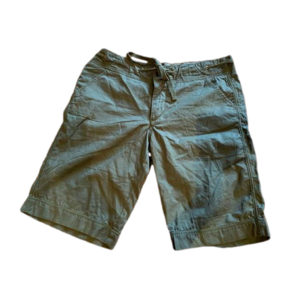 PrAna green outdoor hiking Bermuda shorts womens Sz 10